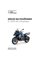 BMW R1250 GS ADVENTURE - Navod na pouzivanie SK 2023